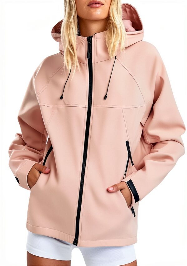 Sweat capuche zippé femme Generic taille coloris confort-0