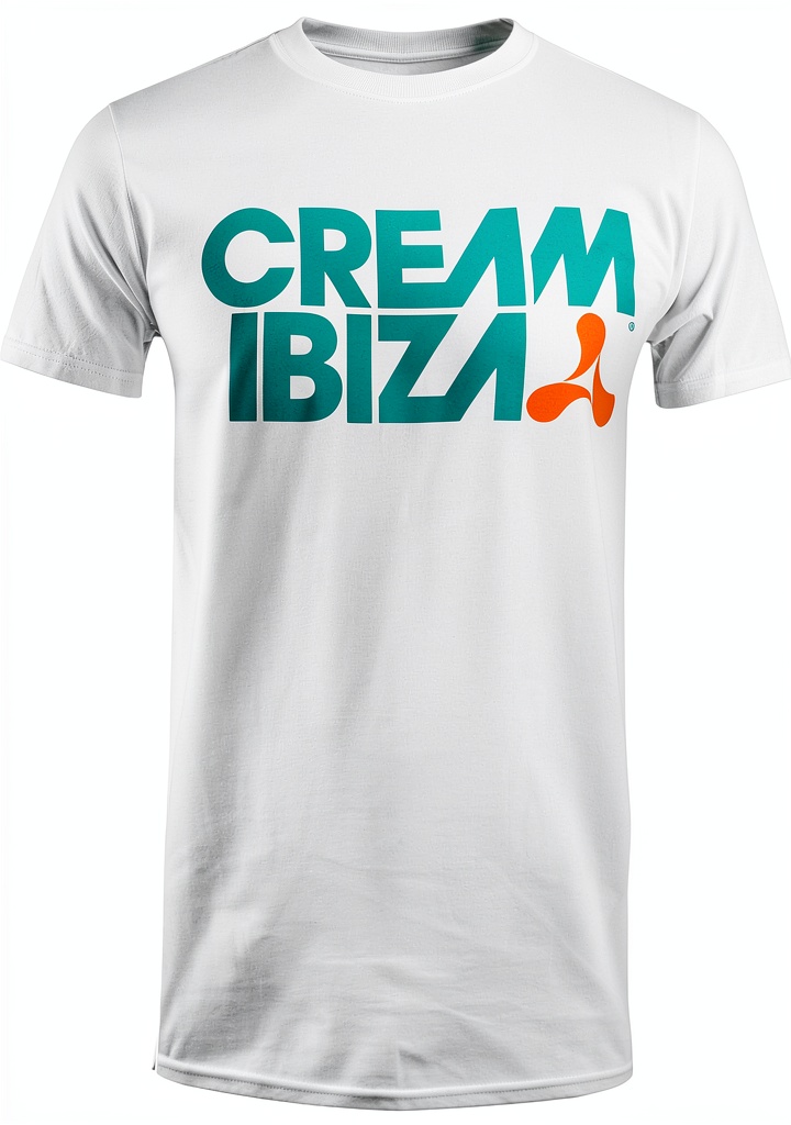 T-shirt Creamfields pour homme en coton, vue de face