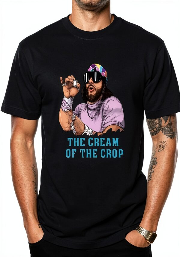 T-shirt HXASKKF Homme Coton Col Rond Manches Courtes-0