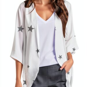 Gilet femme cardigan mi saison imperméable confortable coupe-0