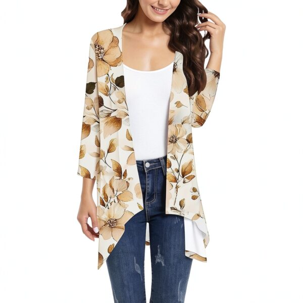 Gilet femme cardigan imperméable coupe-vent confortable rose-4