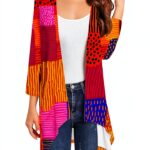 Gilet femme léger cardigan mi-saison confortable coupe-vent-0