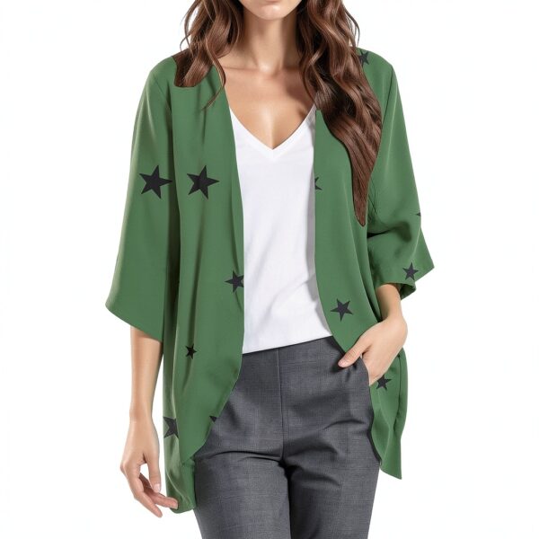 Gilet femme cardigan léger confortable coupe-vent-1