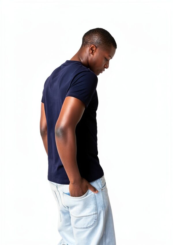 T-shirt Next Homme Coupe Classique Couleurs Variées-5