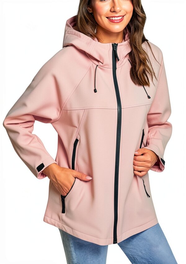 Sweat capuche zippé femme Generic taille coloris confort-1