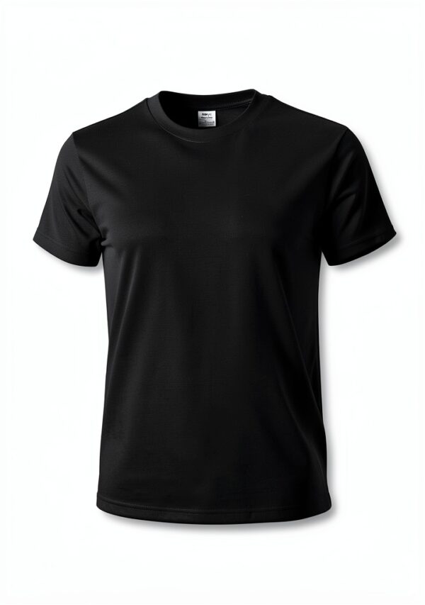 T-shirt Graphique Noir Confortable Toutes Tailles Mixte-2