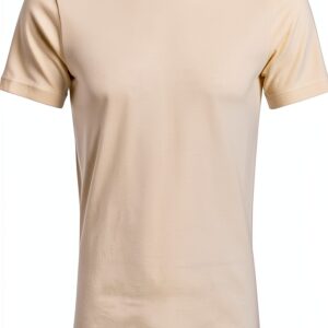 T-shirt Bella Canvas 100 coton col club manches courtes-0