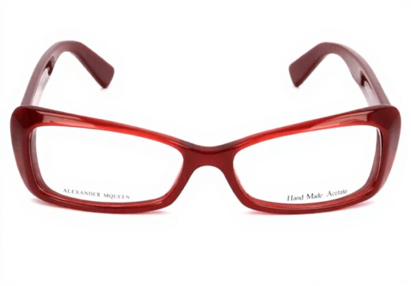 Alexander McQueen Cadre Bordeaux 53 mm Accessoires