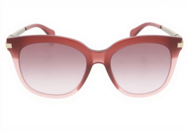 Lunettes de soleil Alexander Mcqueen femme rouge design