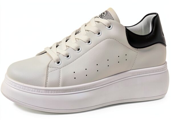 QUEEN HELENA Baskets Compensées Femme Lacets Confortables