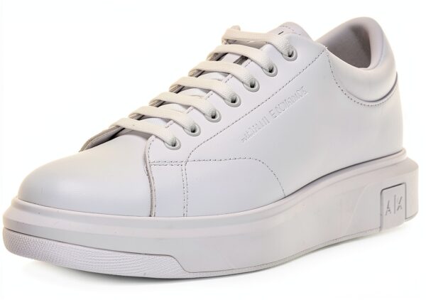 Armani Exchange Sneaker Homme Logo Blanc Optique Baskets
