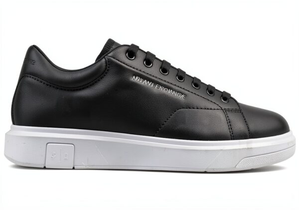 Baskets Armani Exchange Lacets Blanc Homme Cuir Synthétique