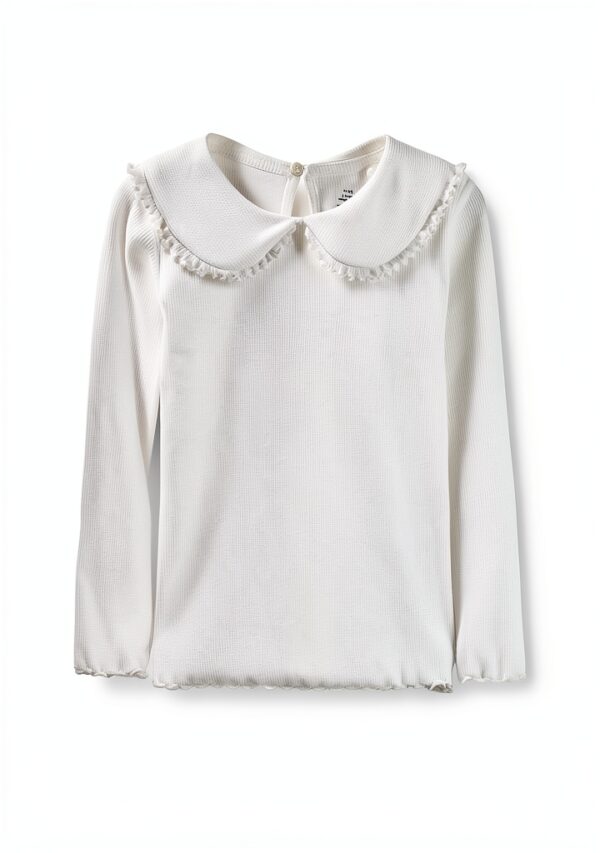 T-shirt fille Next Navy Dark Red Cream essentiels assortis-4