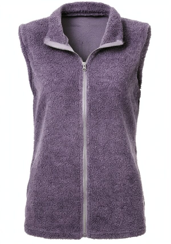 Manteau sans manche femme Generic léger chaud coupe-vent-1
