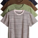 T-shirt homme Next couleurs assorties coton confortable-0