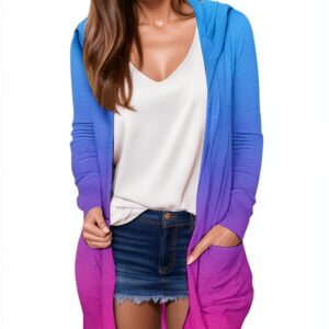 Gilet femme cardigan tricot imperméable confortable-0