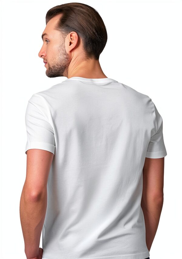 T-shirt Homme Chat Pizza Coton Gris Blanc Noir Taille S L XL-3