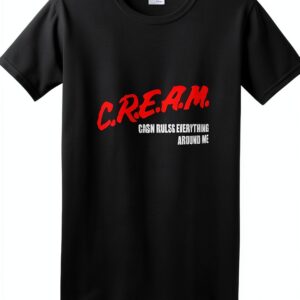 T-shirt Graphique Noir Confortable Toutes Tailles Mixte-0
