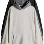 Sweat à capuche homme Next noir gris marl crème confort-0