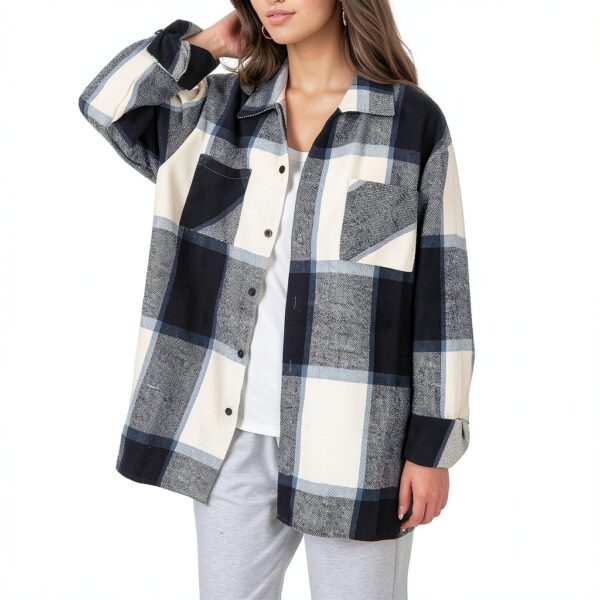 Gilet femme cardigan mi saison imperméable confortable coupe-3