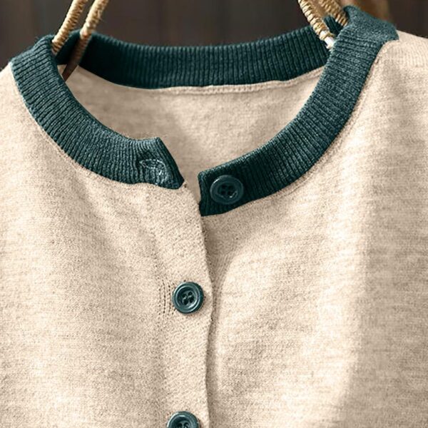 Gilet femme cardigan long oversize imperméable confortable-1