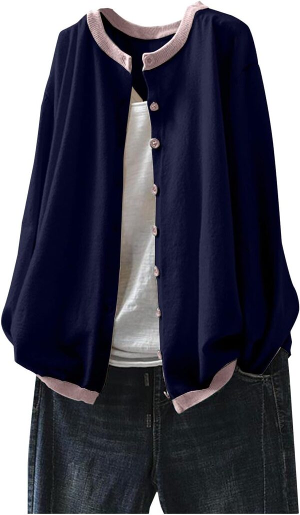 Gilet femme cardigan mi saison imperméable confortable-0