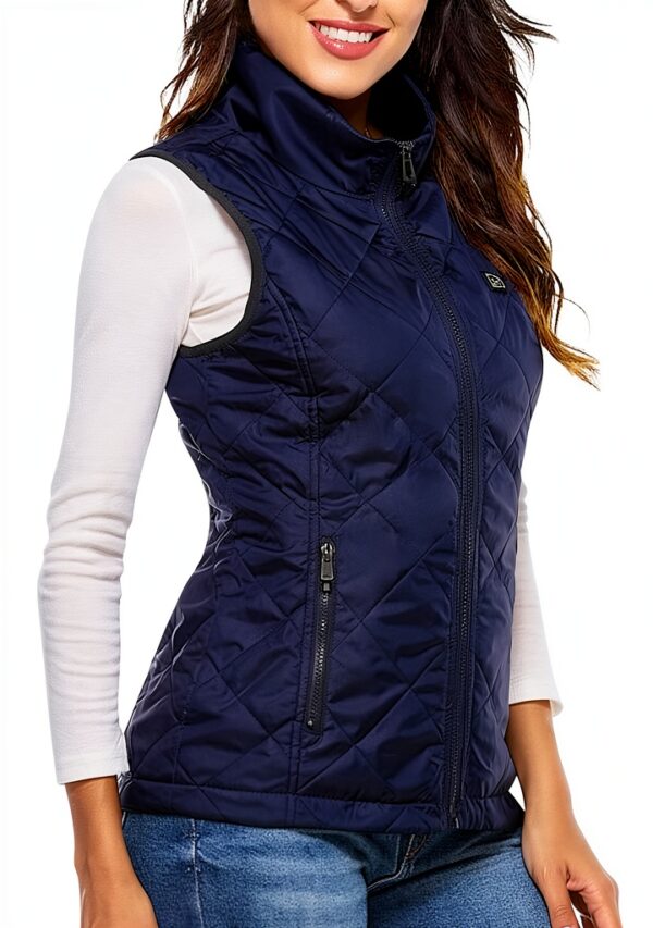 Manteaux sans manche femme Bleu XXL Generic-2