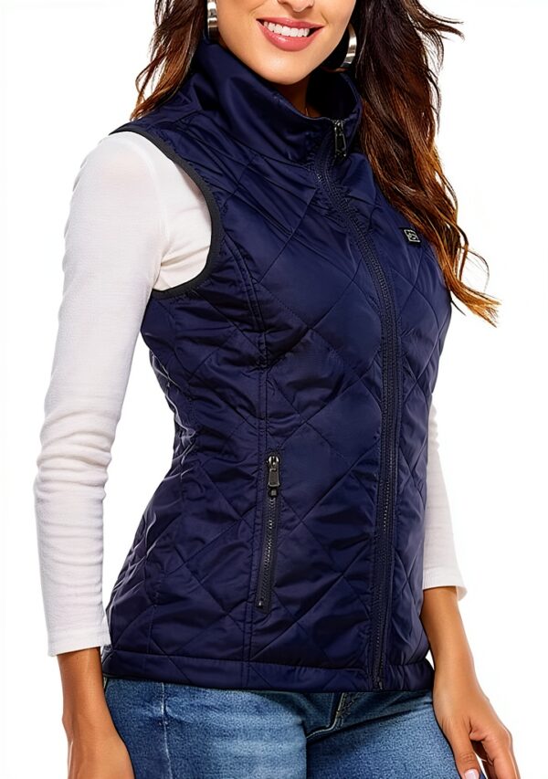 Manteaux sans manche femme Bleu XXL Generic-1