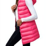 Manteaux sans manche femme en nylon léger Generic-0