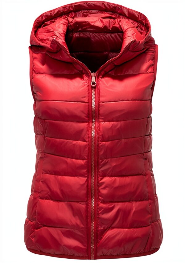 Manteau sans manche sport femme Generic Nylon léger haute performance-0