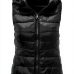 Generic Manteau sans manche femme - Isolation haute, couleur noir-0