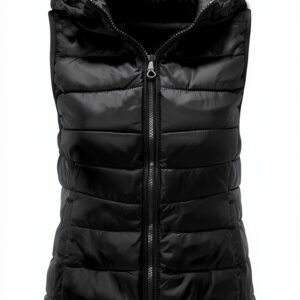 Generic Manteau sans manche femme - Isolation haute, couleur noir-0