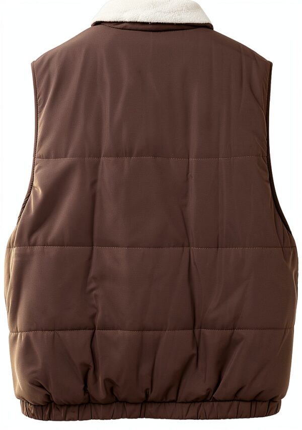 Manteau sans manche femme Generic - Couleurs S-XXL, isolation légère-3