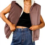 Manteau sans manche femme Generic - Couleurs S-XXL, isolation légère-0