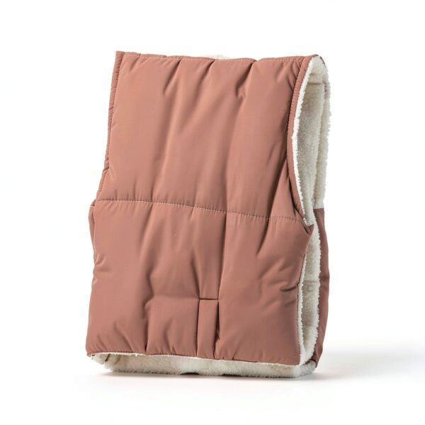Manteau sans manche Generic femme Isolation légère col haut tailles-5
