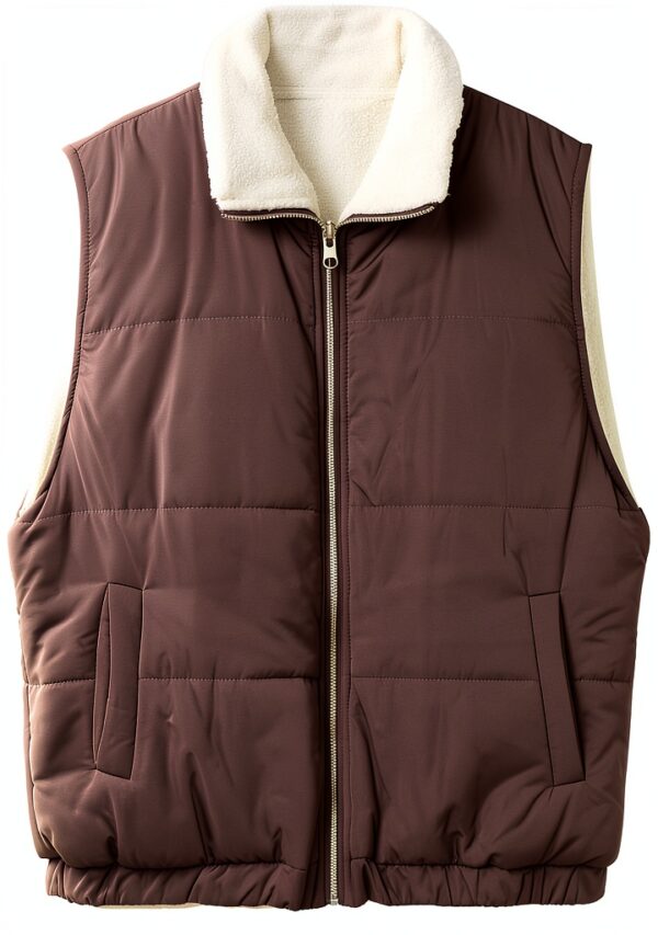 Manteau sans manche femme Generic - Couleurs S-XXL, isolation légère-1