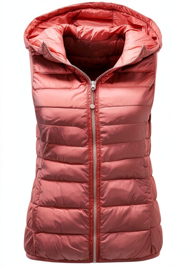 Manteau sans manche femme Generic sport - isolation haute, pliable-0