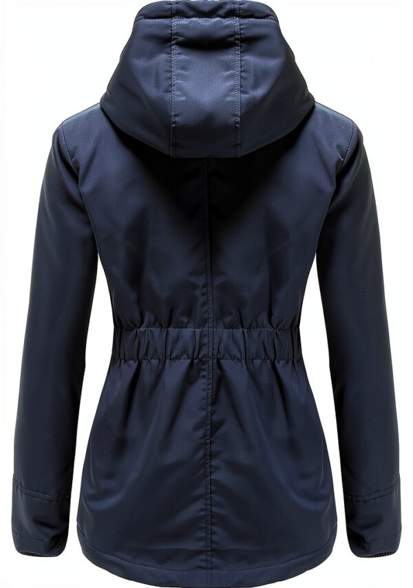 Manteau femme AMDOLE en coton polaire à capuche, couleurs, tailles-2