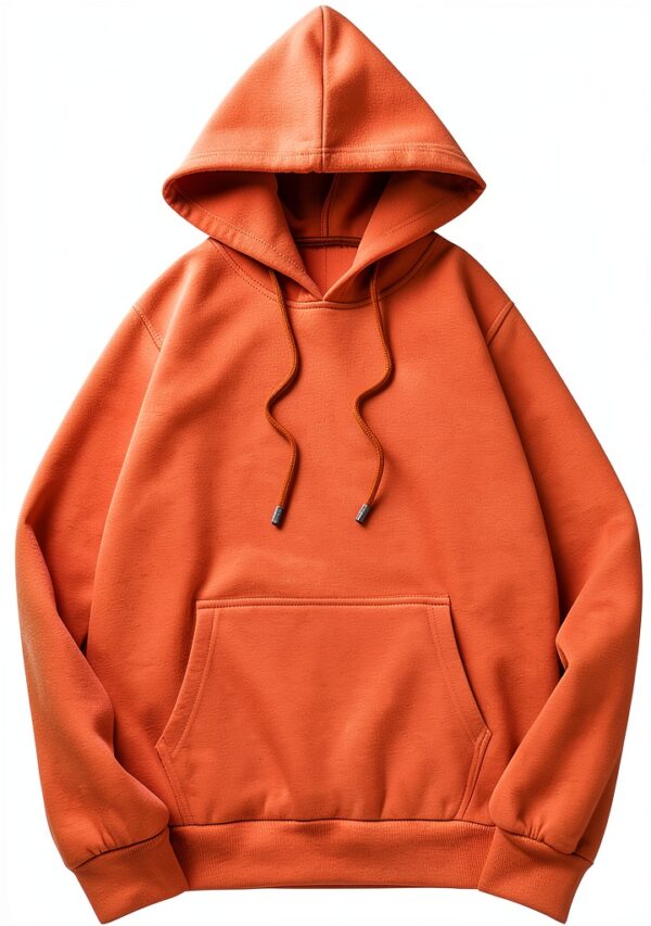 Sweat à capuche surdimensionné pour femme, tendance, décontracté, doublé en polaire, manches longues, épaules tombantes, pull à capuche pour femmes, pull à capuche tendance pour l'automne, tenue unie-2