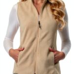 Manteaux Sans Manches Femme Chic Chaud Ample Manteaus Doudounes Fermeture Zippé Gilets matelassé brillant Chaude Matelassée Vestes avec Sac de Rangement Léger Softshell Hiver-0