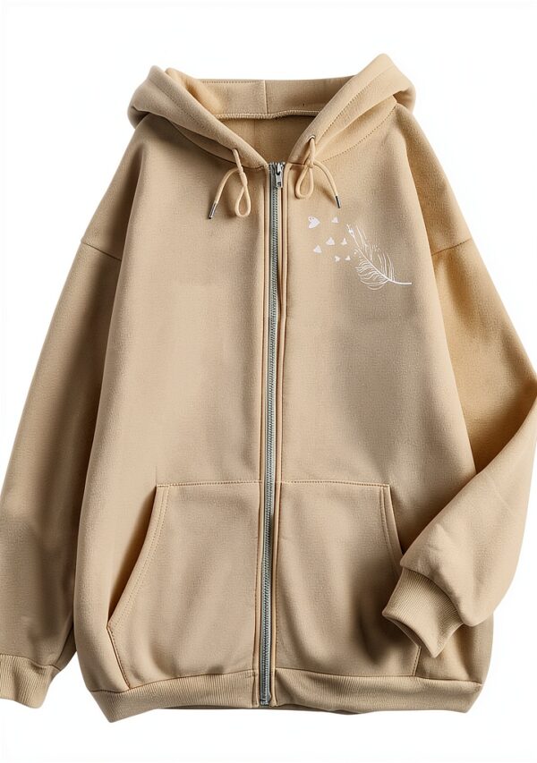Sweat à capuche pour femme UK 2025 Halloween surdimensionné imprimé lettres pull à manches longues avec poche mignon ample Y2K vêtements d'automne pull haut d'Halloween léger couleur unie cardigan-3