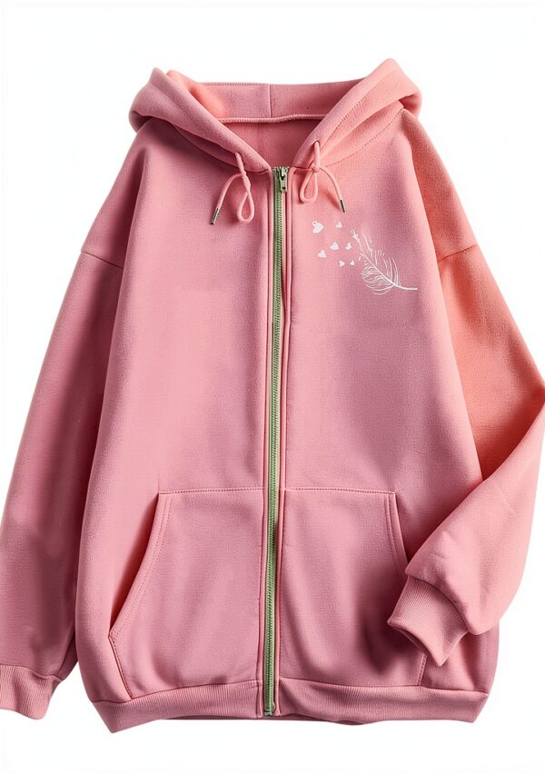 Sweat à capuche pour femme UK 2025 Halloween surdimensionné imprimé lettres pull à manches longues avec poche mignon ample Y2K vêtements d'automne pull haut d'Halloween léger couleur unie cardigan-4