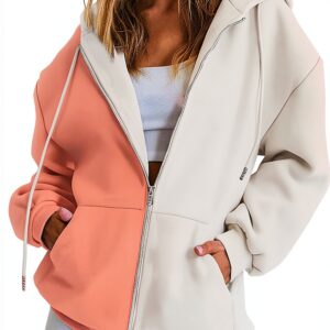 Sweat à capuche Cotton Traders femme - Zip, cordon, multiples tailles-0
