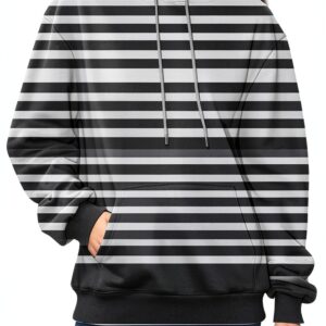Sweat à capuche zippé à manches longues pour femme - Sweat à capuche surdimensionné à manches longues avec fermeture éclair - Manteau léger avec poches-0