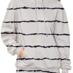 Sweat à capuche zippé à manches longues pour femme - Sweat à capuche surdimensionné à manches longues avec fermeture éclair - Manteau léger avec poches-0